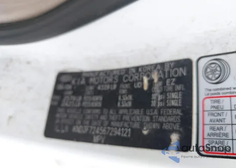 2006 Kia Sportage Lx from USA, damaged, VIN KNDJF724567294121